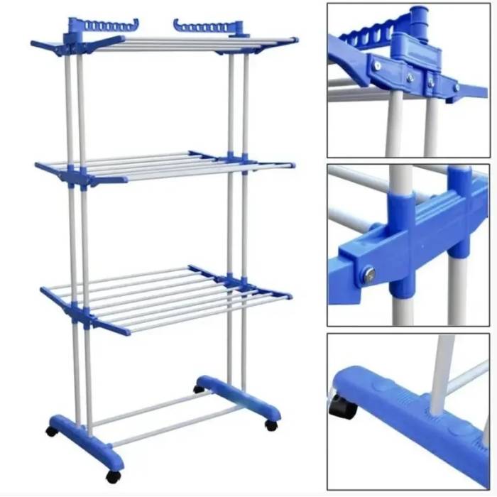 Складна сушарка для білизни 3 яруси Garment Rack