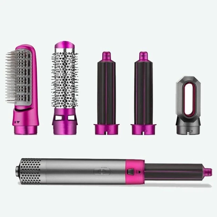 Стайлер 5 в 1 1000Вт Hot Air Styler Мультистайлер для волосся з насадками для укладання та завивки