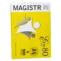 Папір для ксерокса щільність 80г/м² офсетний на 500 аркушів А4 Magistr Eco 80 в упаковці 500 аркушів