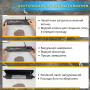 Домашній вакууматор для продуктів BITEK BT-410Y Кухонний вакуумний пакувальник Чорний
