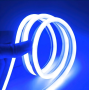 Стрічка силіконова LED NEON 5M Blue Світлодіодна смуга синя 12V-220V