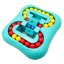 Головоломка антистрес для дітей із 4-х наборів кульок IQ Ball Puzzle Ball Rotating Magic Spin Bean Cube