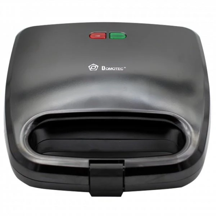 Притискна сендвічниця електрична Domotec MS-7777 на 750W Чорна