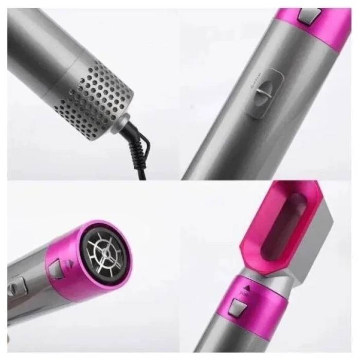 Фен-стайлер для волос 5 в 1 Hot Air Styler ТР-5 Цилиндрические насадки для завивки и создания объема