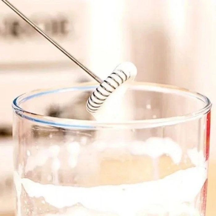 Капучинатор ручний FUKE Rose coffie mixer Бірюзовий Міксер для вершків