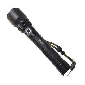 Акумуляторний ліхтарик ручний X-balog BL-P510-2-P50 Світлодіодний ліхтарик Чорний