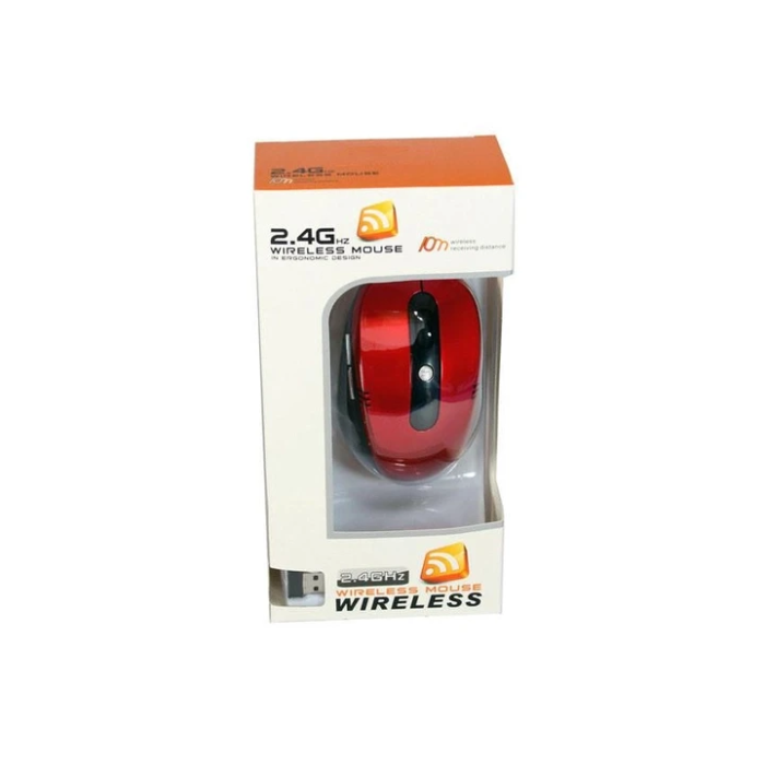 Комп'ютерна мишка Wireless Mouse G108 Червона Комп'ютерна бездротова миша