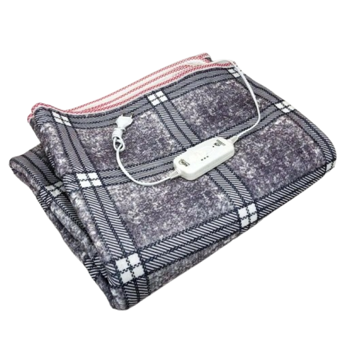 Електричне простирадло Electric Blanket 150х180 см Простирадло з підігрівом сірого кольору