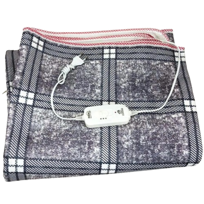 Електричне простирадло Electric Blanket 150х180 см Простирадло з підігрівом сірого кольору