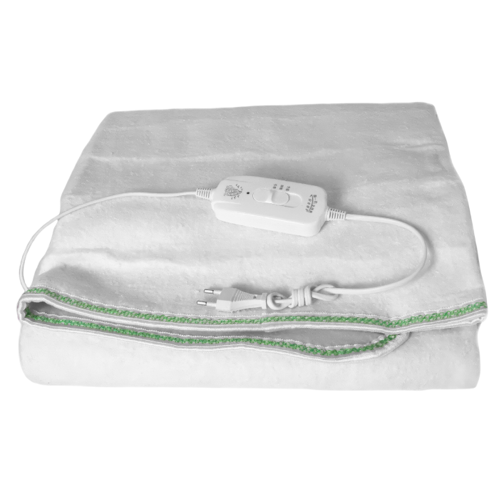 Електричне простирадло Electric Blanket 150х120 см Простирадло з підігрівом білого кольору