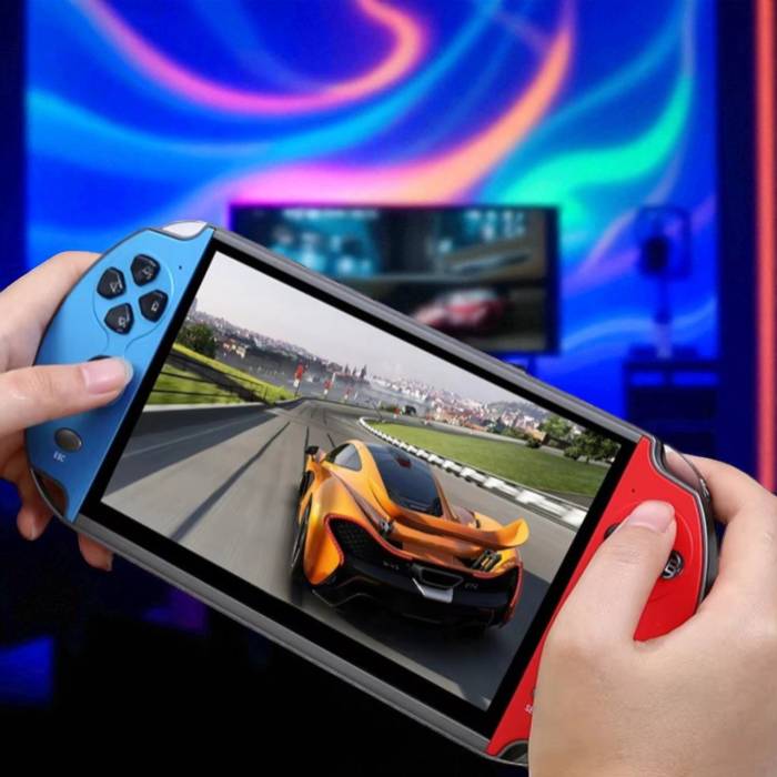 Ігрова консоль на 1000 ігор з екраном 5.1" та TV виходом PSP X7 8GB