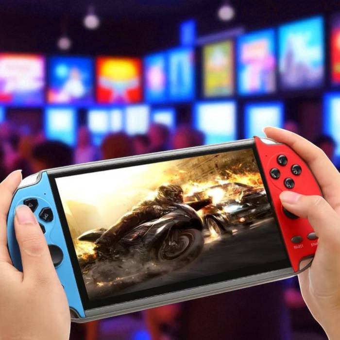 Ігрова консоль на 1000 ігор з екраном 5.1" та TV виходом PSP X7 8GB