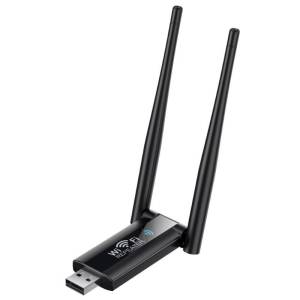 Двохантений бездротовий розширювач діапазону Wi-Fi сигналу USB Ретранслятор-підсилювач WiFi сигналу
