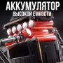 Ланцюгова садова електропилка на 24V з шиною 6" та 2 акумуляторами у валізі