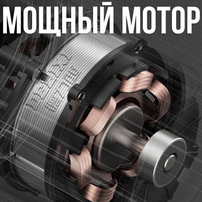 Мини-цепная садовая электропила для обрезки деревьев с шиной-6" на 48V в чемодане