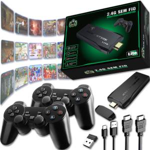 Ігрова приставка Game Stick Lite M8 64G на 10000 ігор + 2 бездротові джойстики