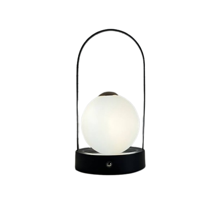 Круглый LED ночник на подставке с сенсорным управлением на аккумуляторе D25 Ночник с сменой цвета свечения