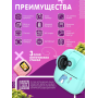 Детский фотоаппарат моментальной печати фото A19 Рожевий