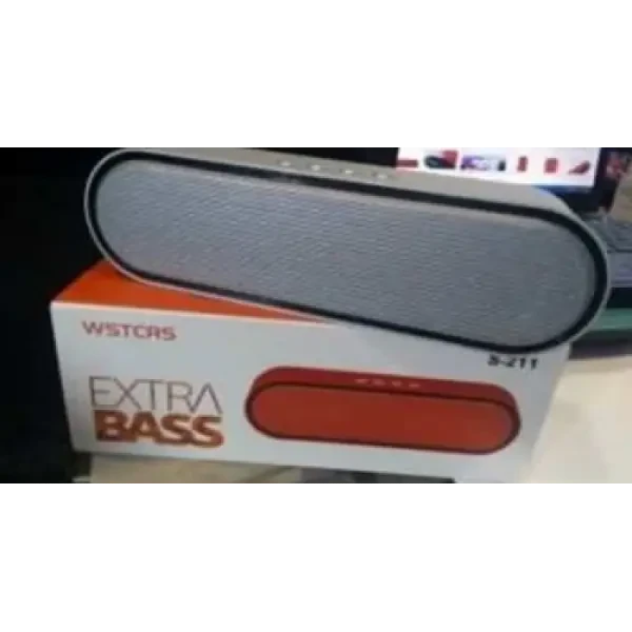 Портативная беспроводная Bluetooth колонка EXTRA BASS S-211 Стильная колонка с микрофоном и громкой связью