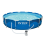 Басейн круглий Intex 28212 розміри 366х76см на 6503л з фільтром і зливним клапаном