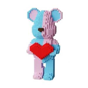 3D конструктор у вигляді ведмедика на 4500 деталей Magic Blocks 6779 BearBrick Конструктор ведмежа для дітей