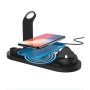 Бездротова зарядна станція 5 в 1 для iOS та Android Wireless charger Мультифункціональний девайс для заряджання