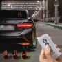 Автомобільна LED табличка долоня на заднє скло з пультом Hand Light Автопідсвічування з 3 режимами