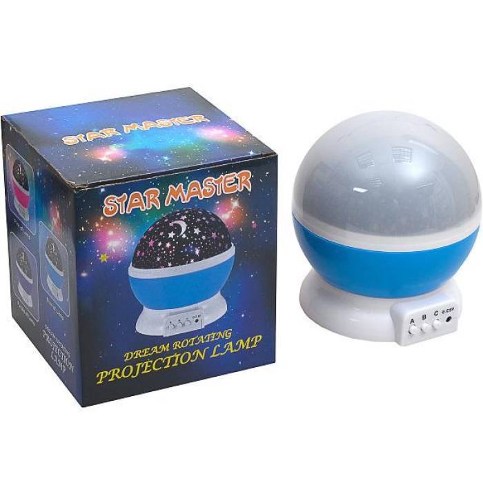 Ночник-проектор X4-28 Зіркове небо Star Master 11*13 см