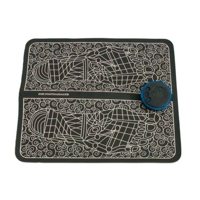 Міостимулятор для ніг EMS FOOT MASSAGER, масажер для ніг і ступнів, що відновлює кровообіг