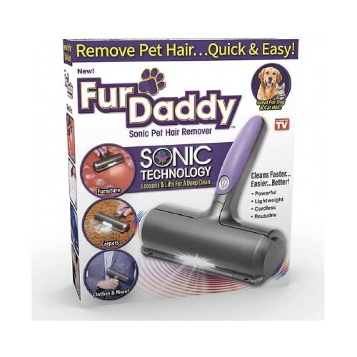 Электрическая щетка Fur Daddy Sonic для удаления шерсти животных