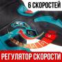 Ексцентрикова машина для полірування 6 швидкостей на акумуляторі з насадками YK49