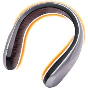 Портативний Переносний Міні Обігрівач для Шиї Handy Heater 4в1 Сірий