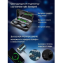 Бездротові вакуумні навушники Bluetooth сенсорні TWS F9-5 Black Навушники із зарядним кейсом та мікрофоном