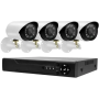 Набір вуличних камер відеоспостереження DVR KIT 7004 AHD 4ch Gibrid реєстратор та камера для дому
