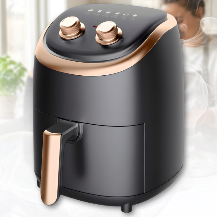 Аерофритюрниця 3.5л з антипригарною чашею та таймером 1200W