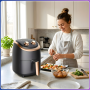 Аерофритюрниця 3.5л з антипригарною чашею та таймером 1200W