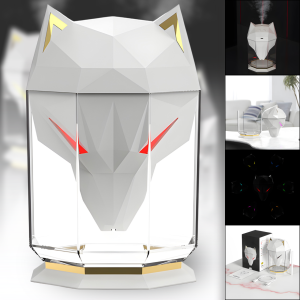 Зволожувач повітря Wolf на 650 мл з LED-підсвіткою та двома режимамі розпилення