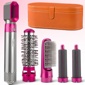 Стайлер для волосся з насадками 5 в 1 у шкіряному кейсі Dyson