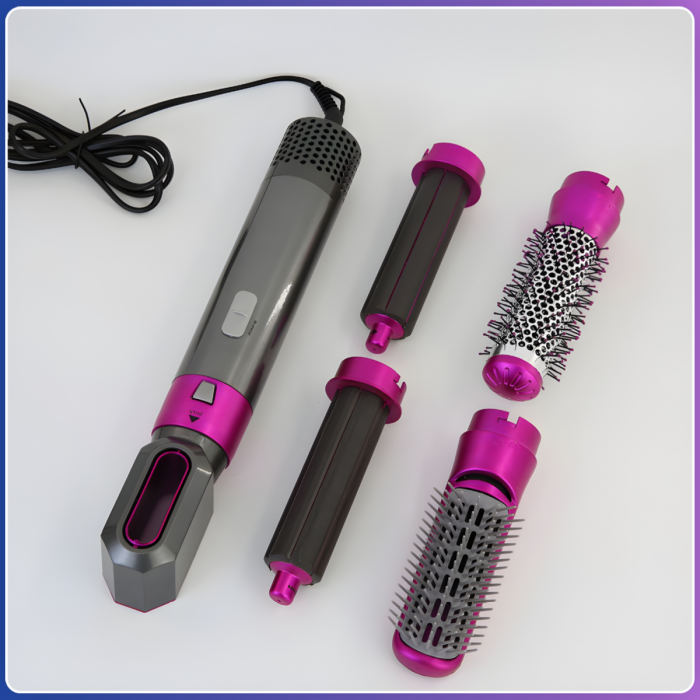 Стайлер для волосся з насадками 5 в 1 у шкіряному кейсі Dyson