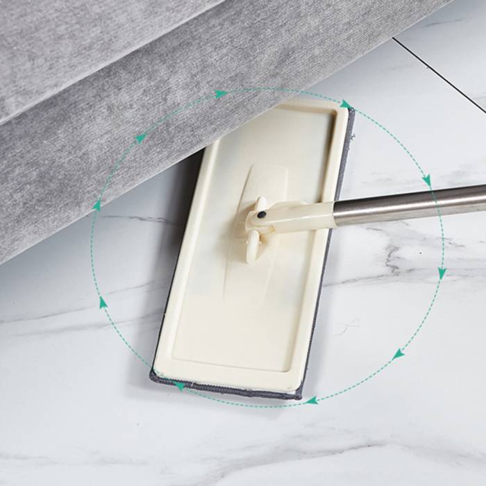 Комплект для уборки швабра с ведром на 4 литра с автоматическом отжимом Easy Mop