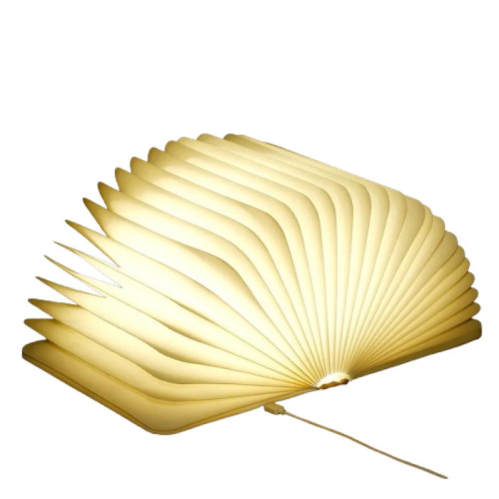 Настольная лампа светильник в виде книги Foldable Book Lamp Ночник для детской комнаты