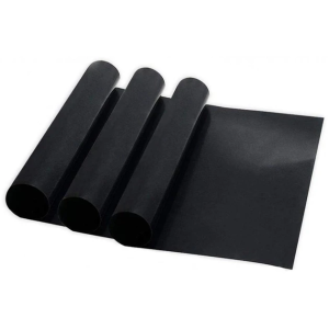 Антипригарний тефлоновий килимок для гриля BBQ grill sheet 33 Х 40 см Чорний