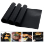 Антипригарний тефлоновий килимок для гриля BBQ grill sheet 33 Х 40 см Чорний