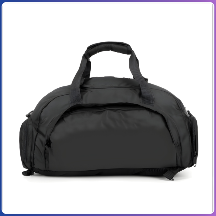 Спортивна сумка для спортивних речей чорного кольору T60 Сумка-рюкзак спортивна на 35 л