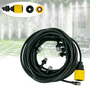 Туманоутворювач для альтанок та саду Patio Mistcooling Kit Система розпилювача для охолодження туманом 10м