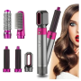 Мультистайлер 5 в 1 Hot Air Styler Стайлер для волосся з насадками для укладання та завивки
