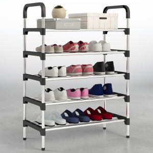 Підлогова полиця для взуття на 5 полиць 54х28х105 см New shoe rack Полиця-підставка для взуття