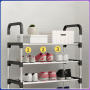 Підлогова полиця для взуття на 5 полиць 54х28х105 см New shoe rack Полиця-підставка для взуття