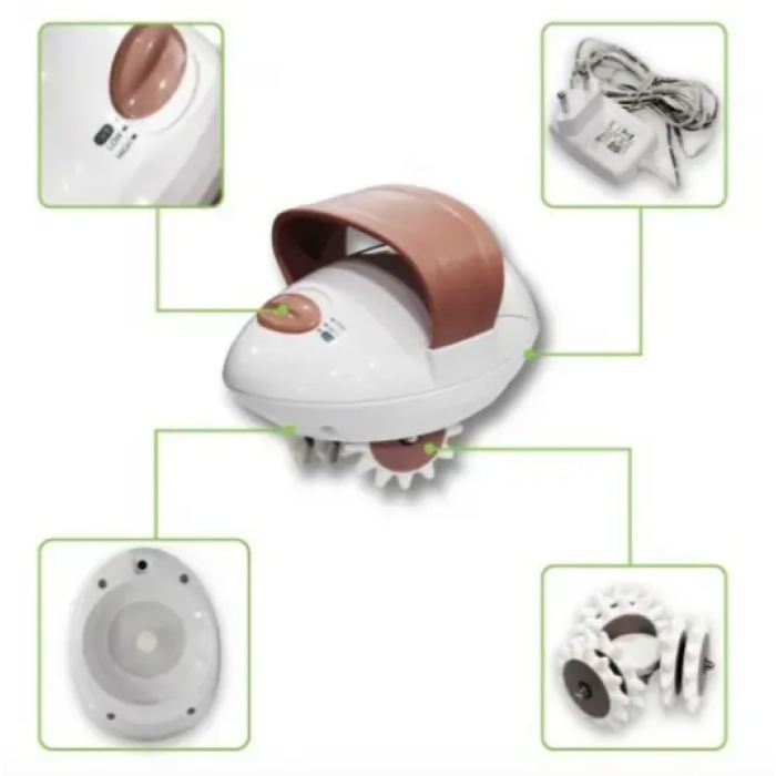 Масажер проти целюліту Massager with wheels Портативний ручний масажер для тіла