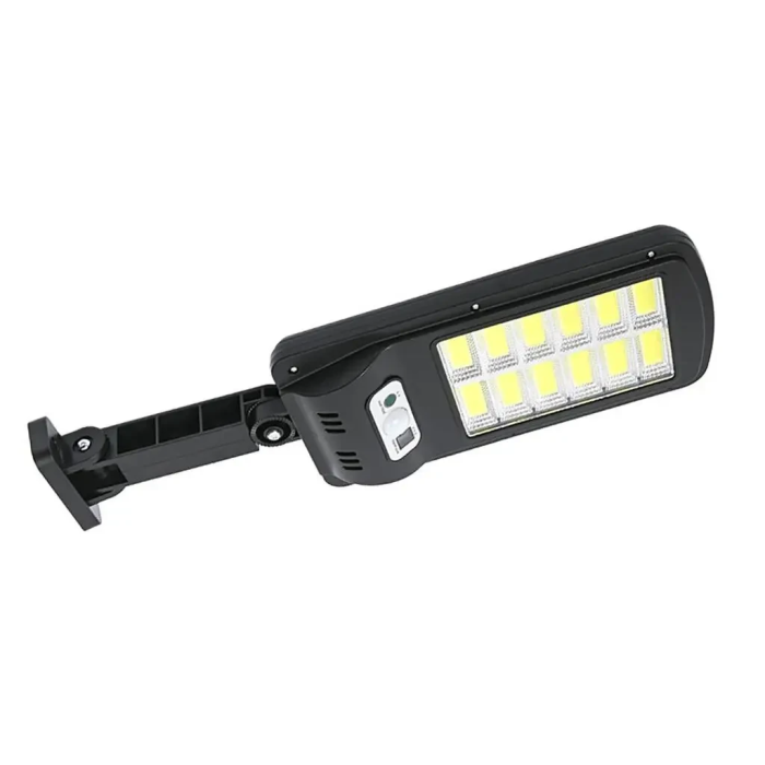 Вуличний ліхтар на сонячній батареї LED Solar Street Light BK-128B-12COB з датчиком руху і пультом